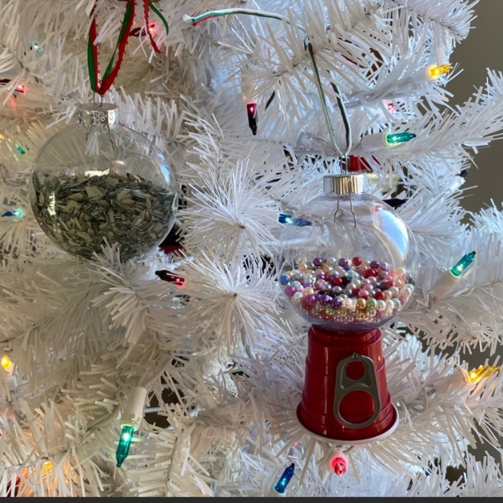 Christmas Ornament Gum Ball